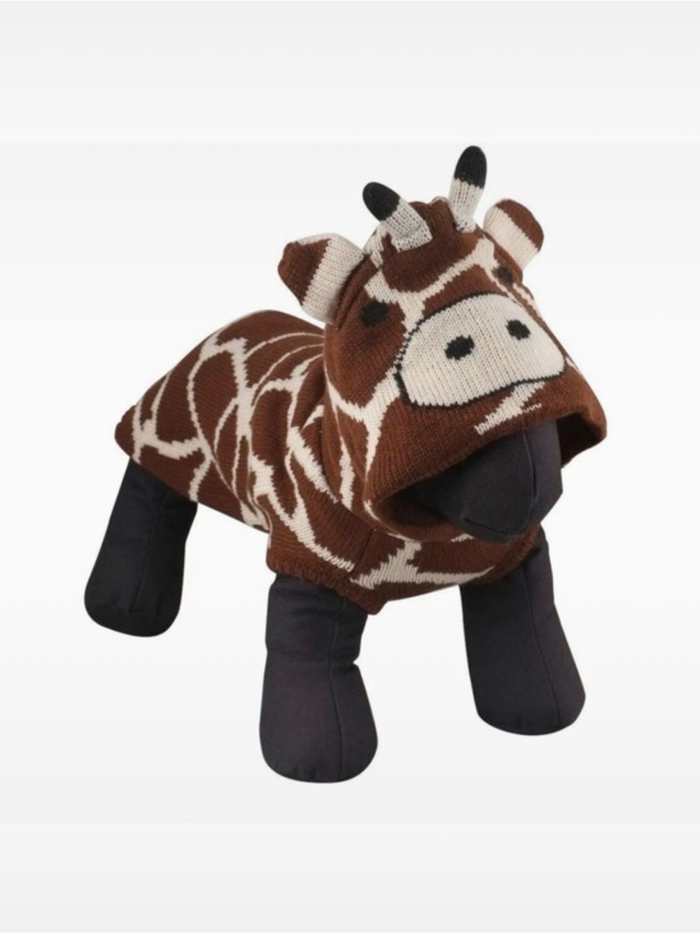 The Worthy Dog Giraffe Hoodie Sweater. Clothes.  Small And Large